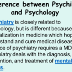 Difference between Psychology and Psychiatry
