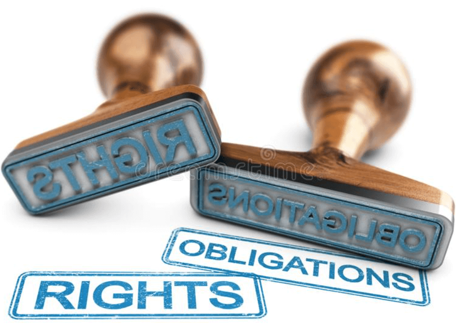 Difference between Rights and Obligations