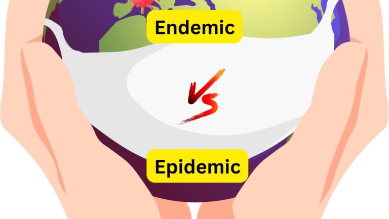 Difference between Endemic and Epidemic