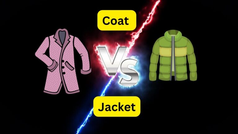 Difference between Coat and Jacket