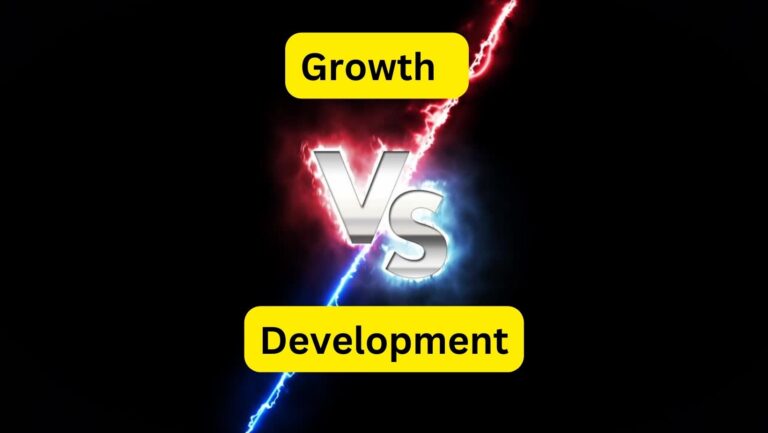 Difference between Growth and Development