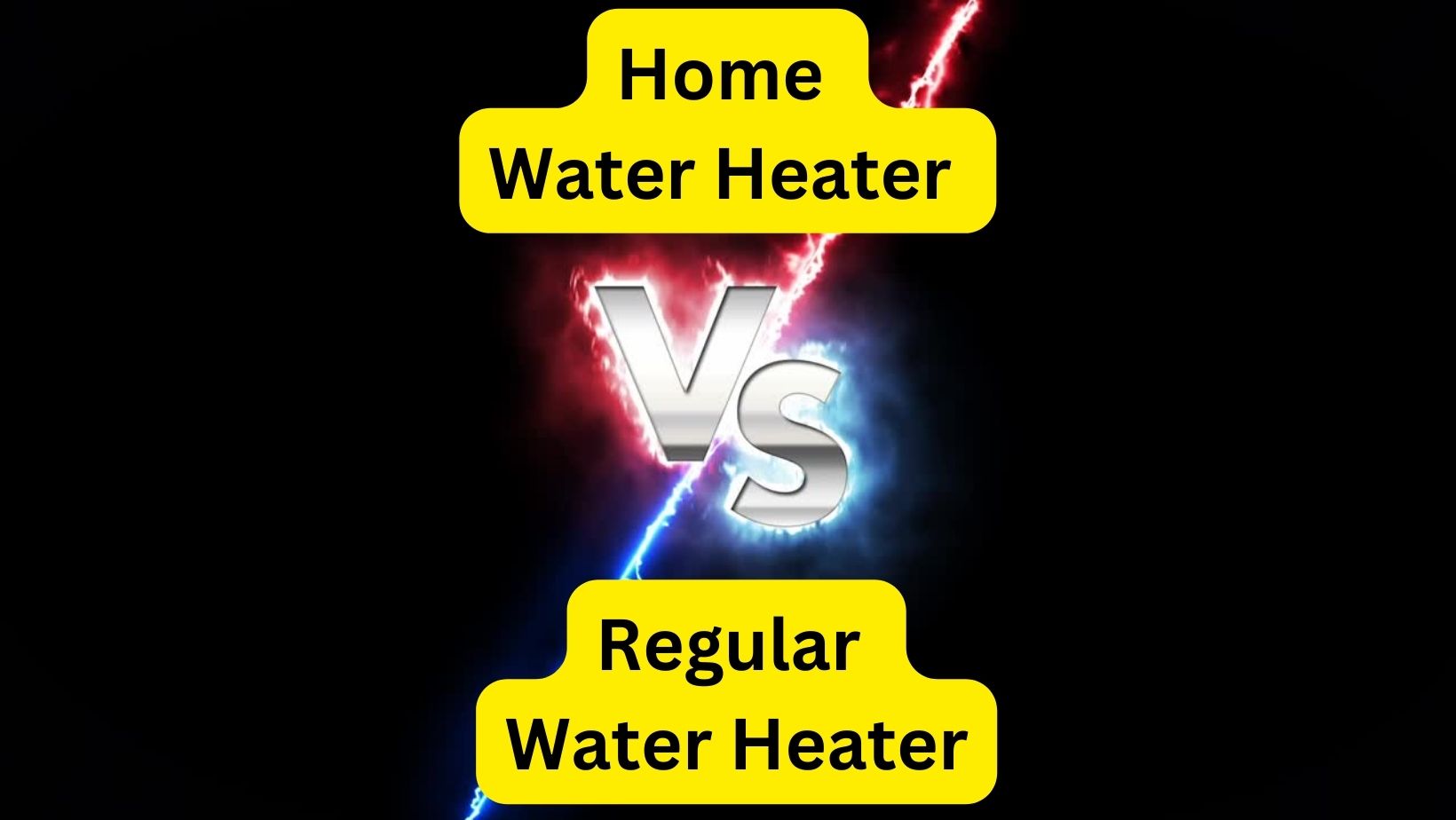Regular vs home Water Heater