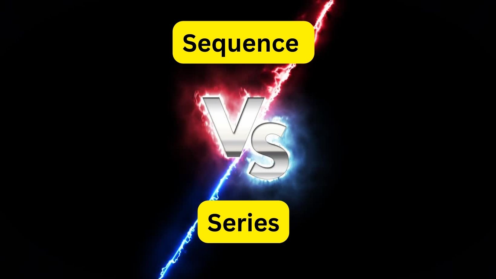 Sequence vs Series