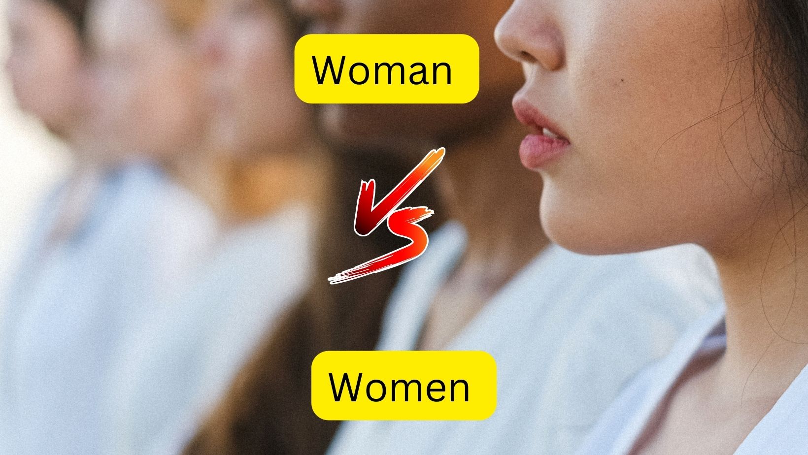 woman vs women