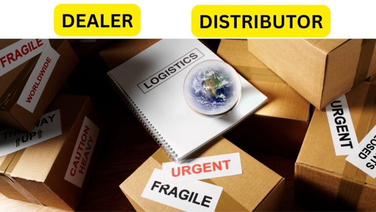 Difference between Distributer and Dealer